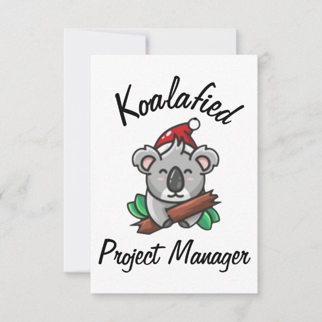 Koalafied Project Manager Card (Front)