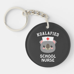 Koalafied School Nurse Key Ring