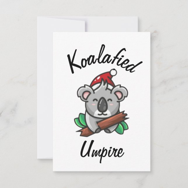 Koalafied Umpire Card (Front)