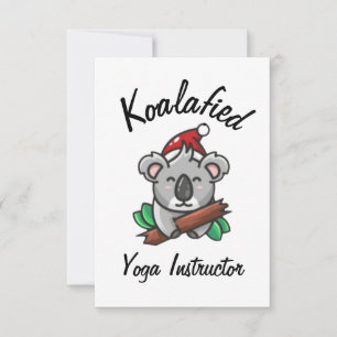 Koalafied Yoga Instructor Card