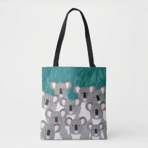 Koalas Allover Tote Bag