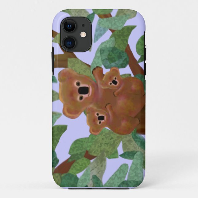 Koalas in the Eucalyptus IPhone 5 Case (Back)