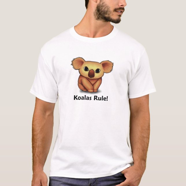 Koalas Rule! T-Shirt (Front)