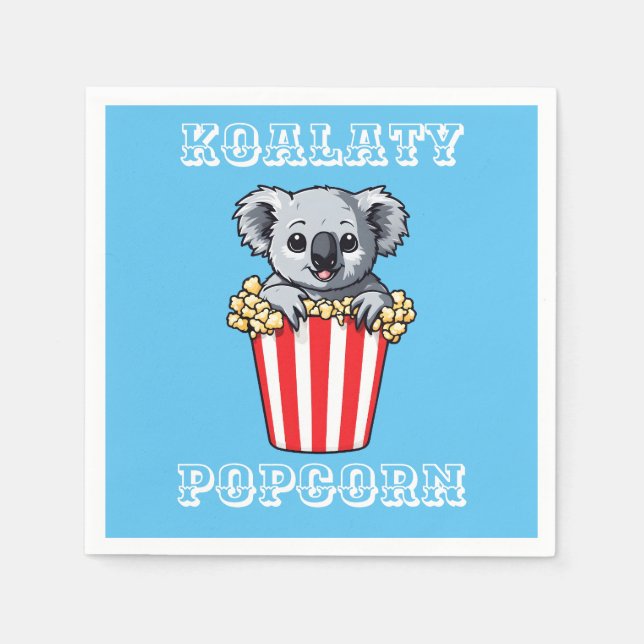 Koalaty Popcorn Napkin (Front)