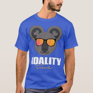 Koality Time Sarcastic Koala Bear Sayings Artwork T-Shirt