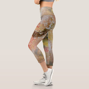 ”Koanu Ary” by Ramona Walach Capri Leggings