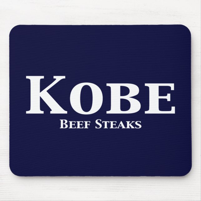Kobe Beef Steaks Gifts Mouse Pad (Front)
