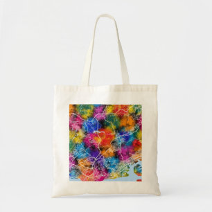 Kobe Japan City Map Tote Bag