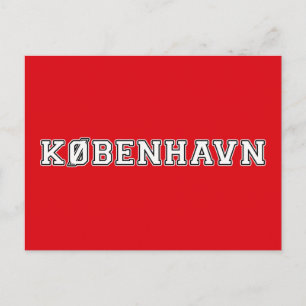 Kobenhavn Danmark Postcard