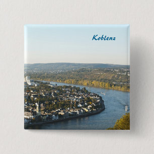 Koblenz 15 Cm Square Badge