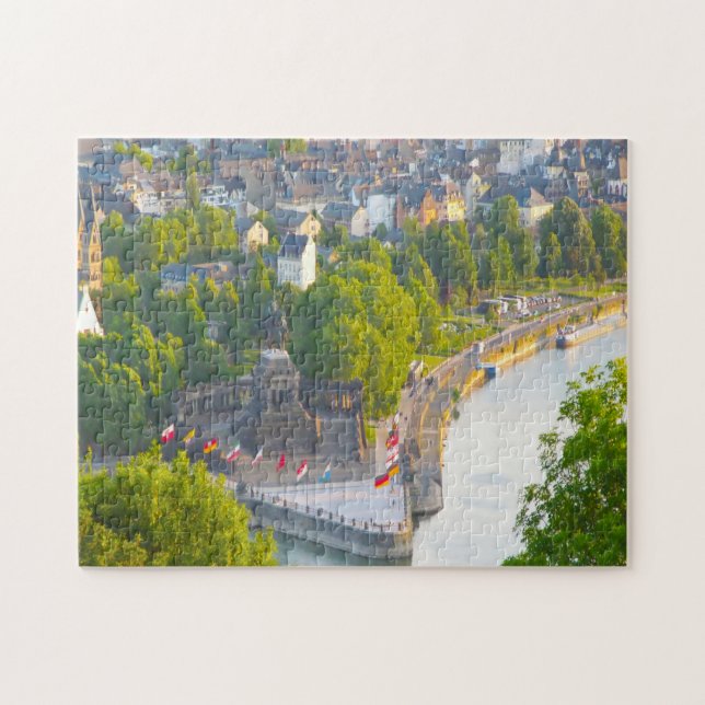 Koblenz City Germany. Jigsaw Puzzle (Horizontal)