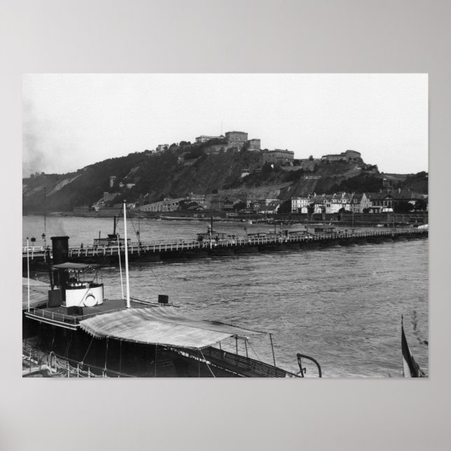 Koblenz, Ehrenbreitstein, c.1910 Poster (Front)