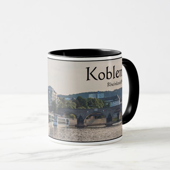 Koblenz Germany Mug (Front Right)