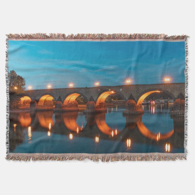 Koblenz Germany Throw Blanket (Front)