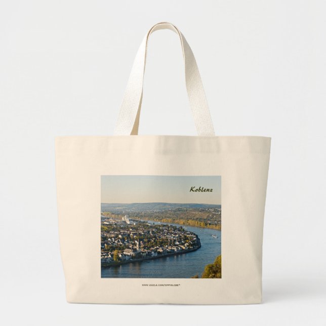 Koblenz Large Tote Bag (Front)