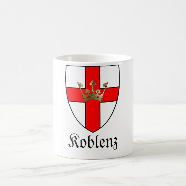 Koblenz Wappen Coat of Arms Coffee Mug (Center)