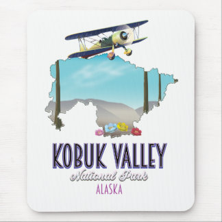 Kobuk Valley Alaska national park map Mouse Pad