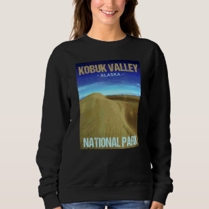 Kobuk Valley National Park Alaska Poster Design Sweatshirt