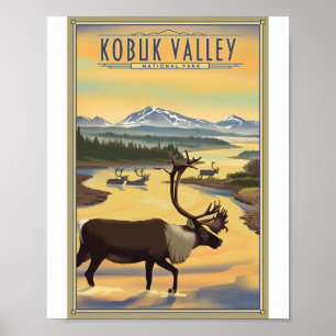 Kobuk Valley National Park Litho Artwork Poster