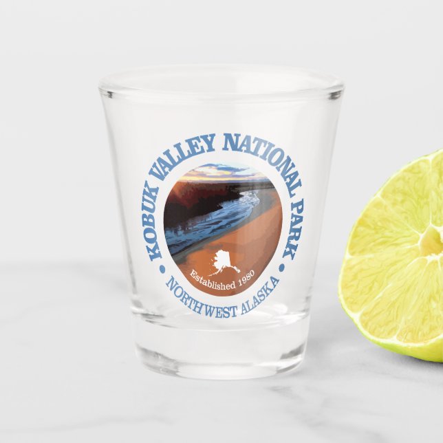 Kobuk Valley (NP2) Shot Glass (Front)