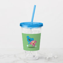 Koby and Momo Tumbler Green