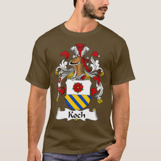 Koch Coat of Arms Family Crest  T-Shirt