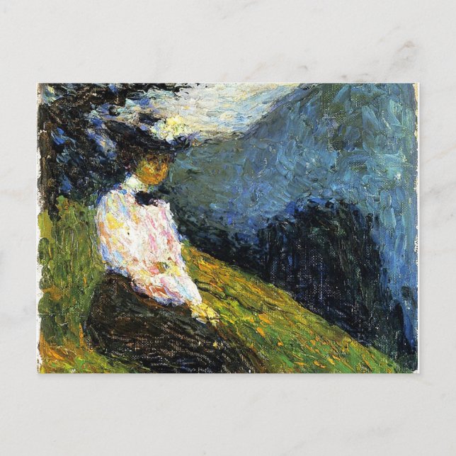 Kochel Gabriele Munter by Vassily Kandinsky Postcard (Front)
