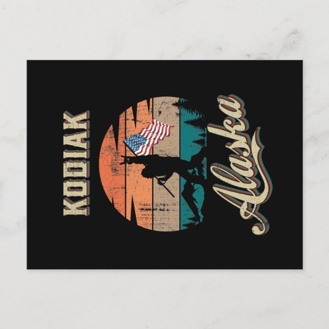 Kodiak Alaska Postcard (Front)