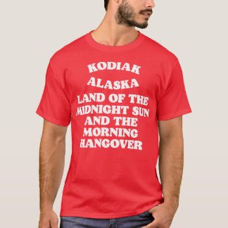 Kodiak Alaska Retro Funny Tourist Souvenir T-Shirt