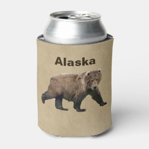 Kodiak Bear Can Cooler