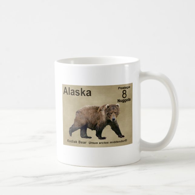 Kodiak Bear Coffee Mug (Right)