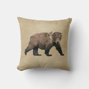 Kodiak Bear Cushion