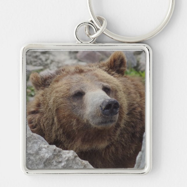 Kodiak Bear Key Ring (Front)
