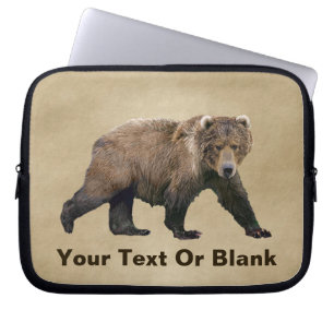 Kodiak Bear Laptop Sleeve