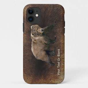 Kodiak Bear On Caribou Fur iPhone 11 Case