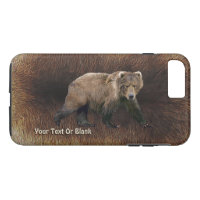 Kodiak Bear On Caribou Fur