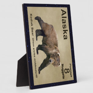 Kodiak Bear Plaque
