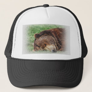 Kodiak Bear Sleeping Hat