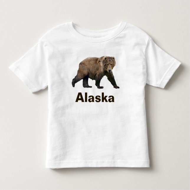 Kodiak Bear Toddler T-Shirt (Front)
