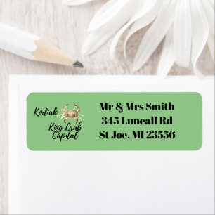 Kodiak Crab Capital Return Address Label