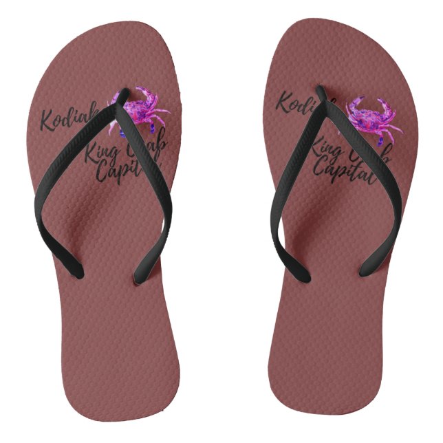 Kodiak Crab Capital Thongs (Footbed)