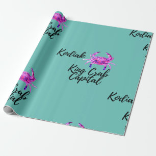 Kodiak Crab Capital  Wrapping Paper