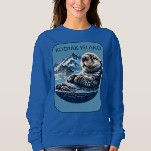 Kodiak Island Sea Otter Alaska Sweatshirt