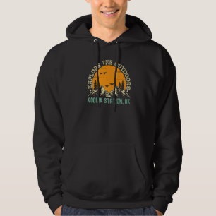 Kodiak Station Alaska  Explore The Outdoors Hoodie