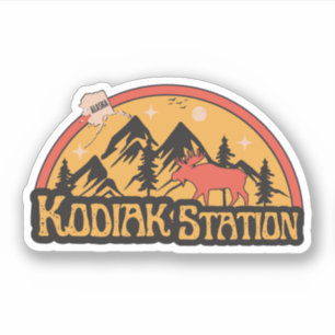 Kodiak Station, Alaska Sticker