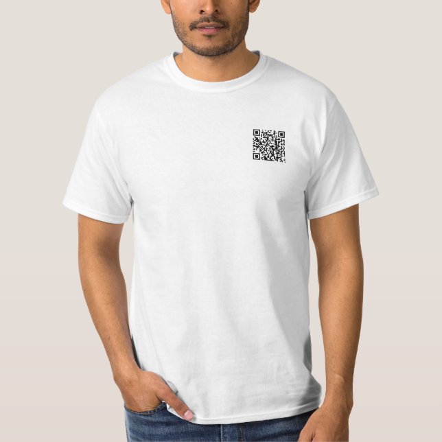 KOF BARCODE WITH BACK T-Shirt (Front)