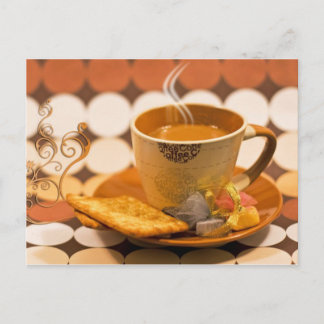 koffie postcard