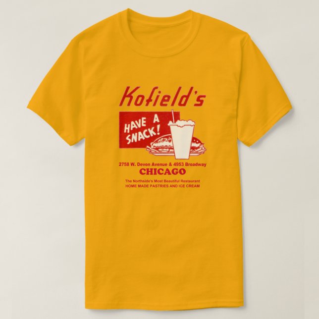 Kofield's Restaurant, Chicago T-Shirt (Design Front)