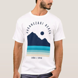 Koganezaki Beach Chubu Japan Retro Vintage T-Shirt