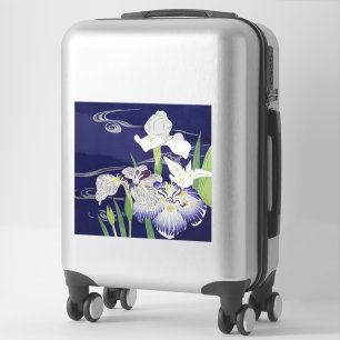 Kogyo Tsukioka Irises,Japanese Flower Art
